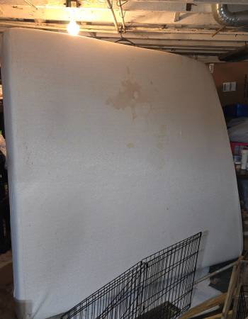 Used king size memory foam mattress 1
