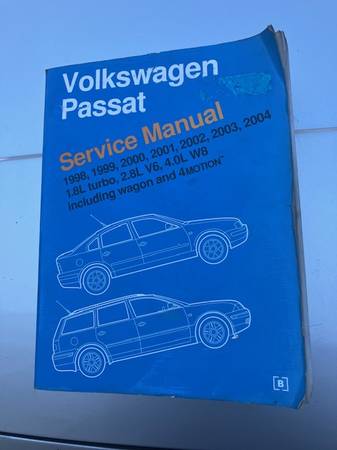 Four Bentley factory service manuals for Volkswagens 1