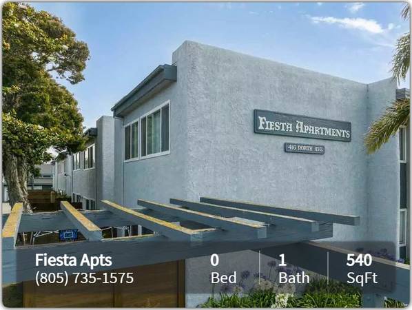 $1,650 / 540ft2 - Estudio ideal para mascotas. Comunidad apta para mascotas en Lompoc (Lompoc - Lompoc Flower Fields)63663940703361121