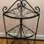 PIER ONE - ORNATE - 3 TIER METAL CORNER SHELF 3 thumbnail