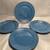 Royal Norfolk Blue Dinner Plates (similar to Fiestaware) 1 thumbnail