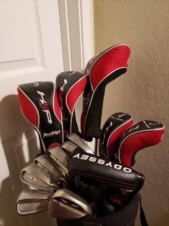 Tour Edge full golf clubs set and bag 1