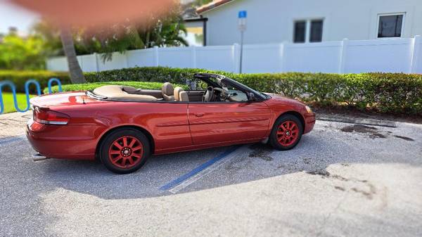 2002 Chrysler Sebring Convertible - $5,990 (Pompano Beach)63479688903425124