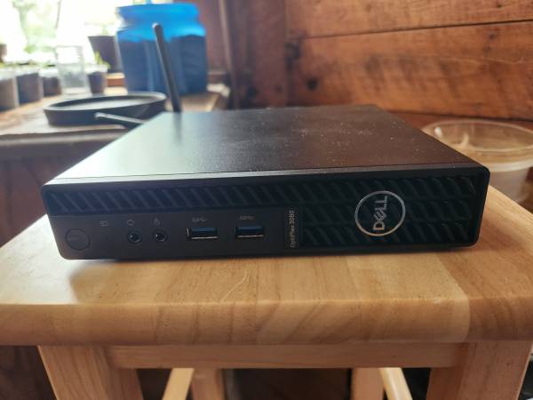 Dell Optiplex 3080 Mini, 10500T, 16GB RAM, 256 SSD, 1TB HDD, Wifi 1