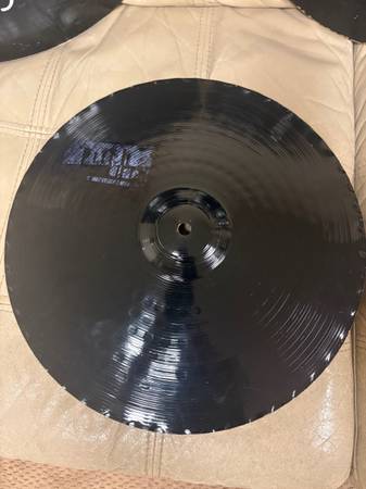 ZILDJIAN “ PITCH BLACK” CYMBALS - musical instruments - by owner