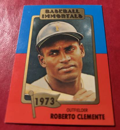Roberto Clemente Pirates Immortal Hall Of Fame 1