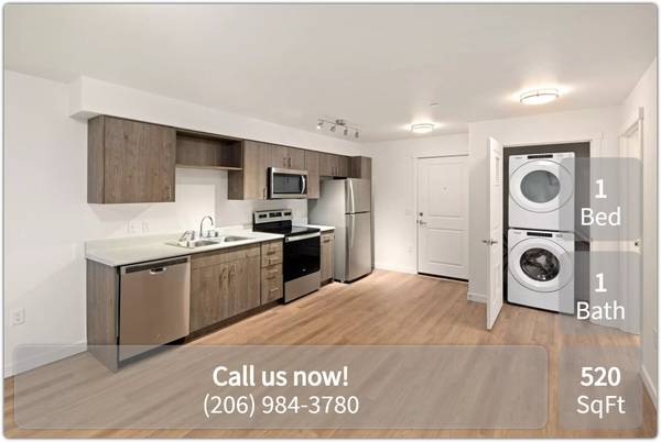 $1,714 / 1br - 520ft2 - Incredible space. Inviting location. 1 bd 1 ba. Make a home with us! (SeaTac - 6 Minutes to Seattle–Tacoma International Airport)64031308734465122