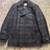 Italian Camicissima Blue Navy Pea Coat Patterned Jacket IT 52 (size L) 1 thumbnail