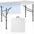 GARDEN TABLE AND 4 FOLDING CHAIRS AMAZON BRAND 3 thumbnail