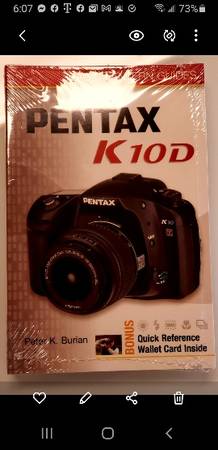PENTAX K10D Guide Book 1