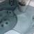 Jacuzzi premium large blue hydro therapy hot tub  j-370 waterfalls 3 pumps stere 6 thumbnail