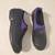 Muck Boot Garden Muckster Black Purple Shoes Clogs Size 5 1 thumbnail