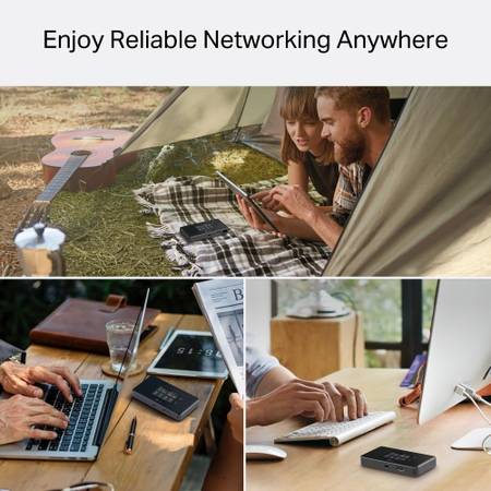 BRAND NEW TP-Link M8550 5G VPN Mobile Hotspot Modem Router Wi-Fi 6E 1