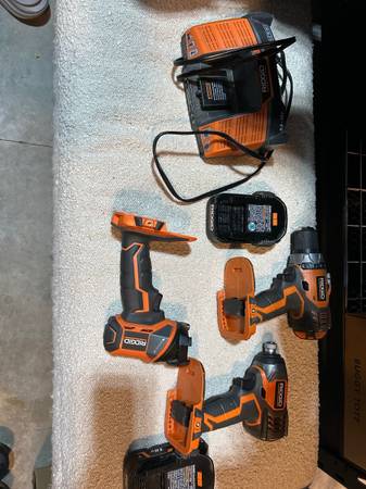 Rigid cordless drills 1
