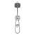 New DELTA Chrome Bathtub & Shower Faucet w/Valve 2 thumbnail