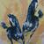 Beautiful Original Art Horse Print/Painting Yellow and Blue Unique 1 thumbnail
