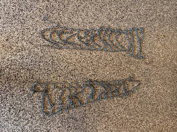 Tire Chains for D130 tractor 1