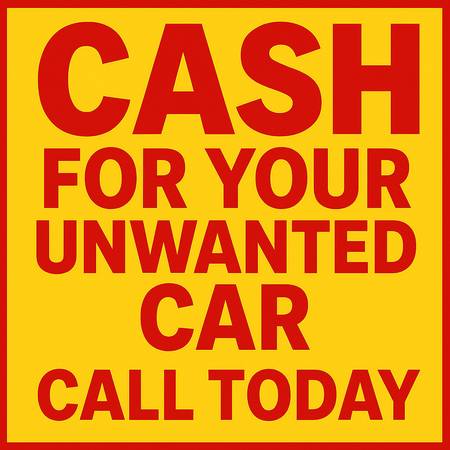 Get rid of that unwanted car or truck or SUV. Get CASH today! Up to. 1