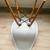Mid-Century Modern Accent Chair (WHITE) with Wood Legs 4 thumbnail