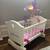 American Girl Bitty Baby Rocking Cradle w/ Mattress and Musical Mobile 1 thumbnail