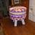 Jute Covered Ottoman Footstool/Handcrafted Boho Style 3 thumbnail