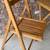 3 Piece All Wood Bistro Set, Natural 10 thumbnail