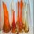 18” amberina swung vase 4 thumbnail