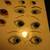 Halloween Vintage 1960s Artwork Artist Ken Ocorr  Ceramics Tile "EYES" 4 thumbnail