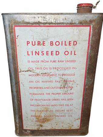 Vintage Norlin Brand 5 Gallon Oil Can Rare - $10 (Baldwin)63471464574593123