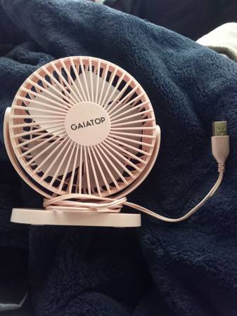 Pink Portable  Fan 1