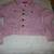 Girls Pink, Like New, Cord Jacket with Rhinestone Buttons, Size 7/8 1 thumbnail