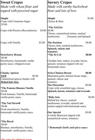 HOLIDAYS CREPES PARTY! BOOK NOW 1