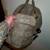 BACKPACK Child Kid Size Military Brown Zipper Carry Bag w USA Flag 5 thumbnail