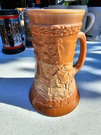 GLASS "BLACK FOREST" BEER MUG 1