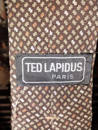 Mens Dress Tie Paris Ted Lapidus 1