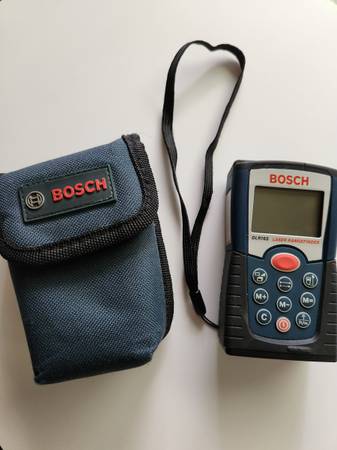 Bosch DLR165 Digital Laser Rangefinder with Original Case 1