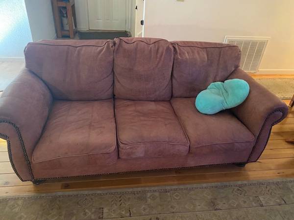 Used Leather Couch 1