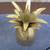 HEAVY BRASS PINEAPPLE I DON'T KNOW PRE 1950. 2 thumbnail