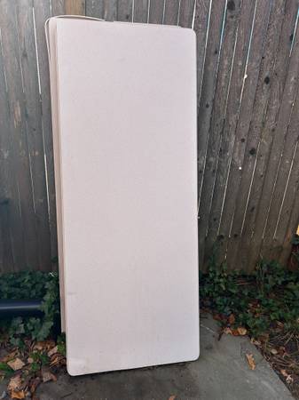 2 Tables both 60" x 24" - free, as is: sturdy, heavy, easy to set up 1