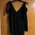 dress, black knit, cold shoulder, size small 4 thumbnail