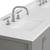 72" Gray Double Bathroom Vanity w Speckled Quartz Countertop 4 thumbnail