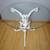 Vintage Woodard Trianon Table Hollywood Regency Cast Aluminum 7 thumbnail