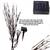 NIB 3-Set: Solar Powered Outdoor LED Leaf & Branch Lights: Warm White 6 thumbnail