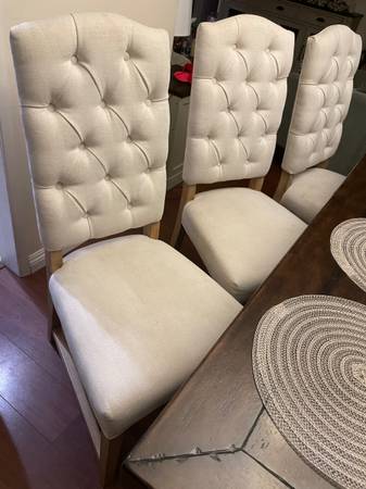 4 Pottery Barn Dining Chairs- Table Not For Sale 1