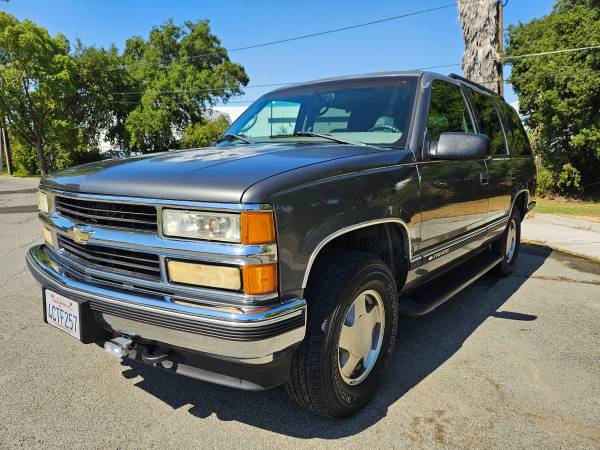1 DUEÑO 1999 CHEVY TAHOE LT 4PUERTAS 4WD. SIN SMOG. TÍTULO LIMPIO / CARFAX - $3.800 (concord / pleasant hill / martinez)63470226576385121