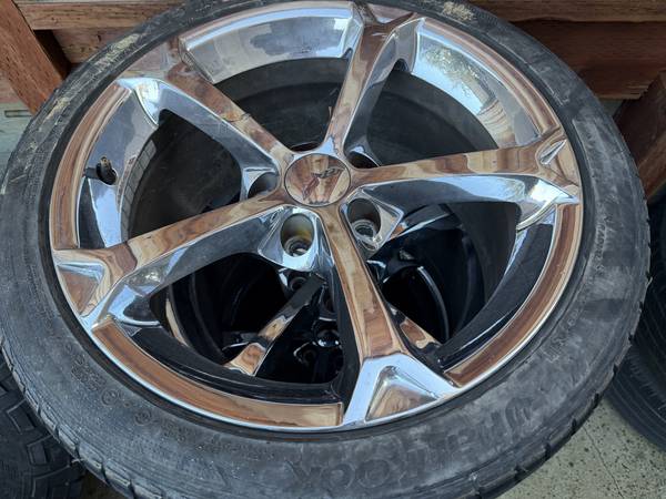 2010-2013 Chevy Corvette Grandsport Wheels Tires In Great Shape! 1