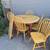 Dining Table with 5 Windsor-Style Chairs & Extension Leaf 6 thumbnail