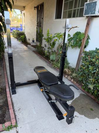 POWERTEC WORK OUT BENCH OLYMPIC 1