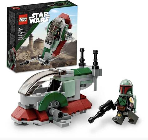 LEGO 75344 Star Wars Boba Fett Spaceship (TM) Microfighter Toy Block P 1