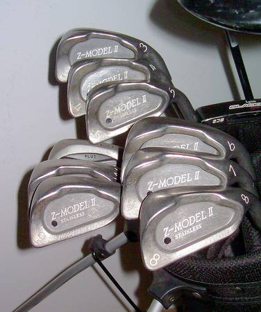 Z-Model II Stainless irons for tall golfer (#3-PW)(Ping "Zing" clone) 1